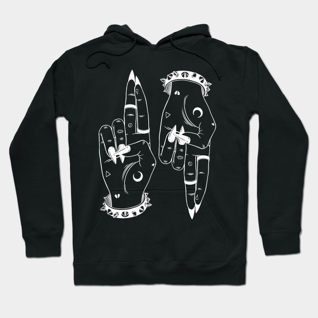 As Above So Below Hoodie by OccultOmaStore